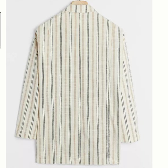 Maeve Thea Striped Blazer size M NWT - Picture 3 of 3